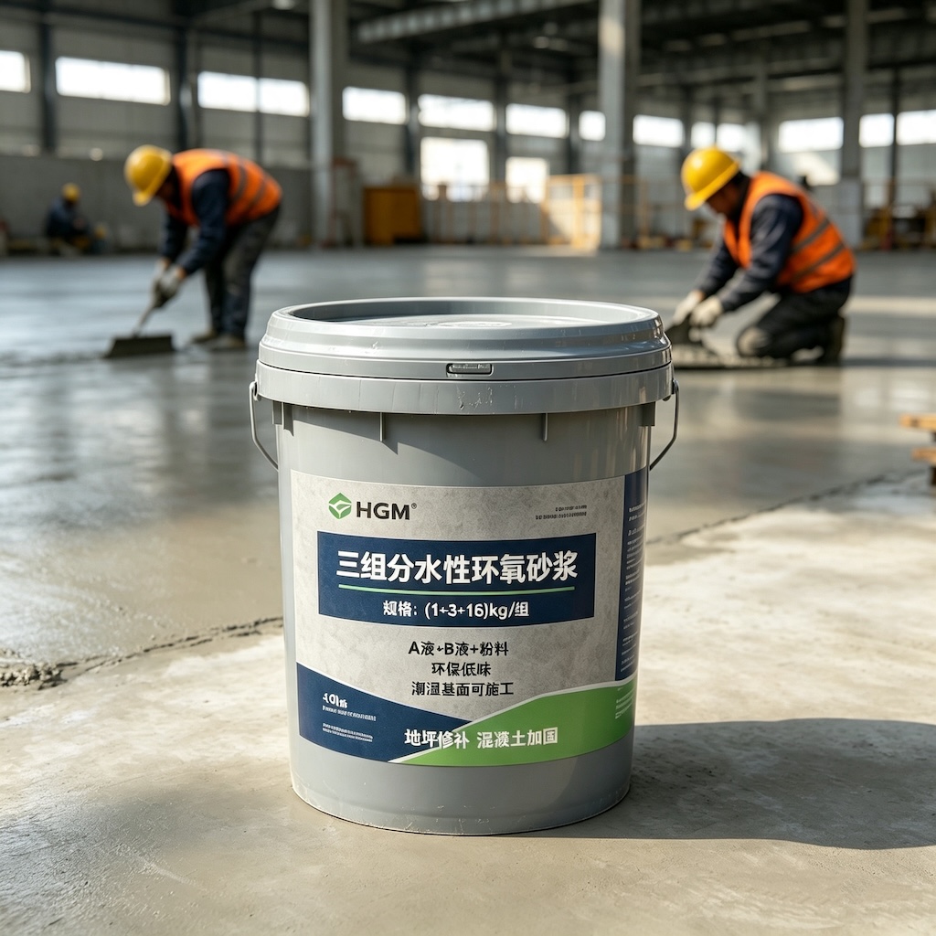 德格三组份水性环氧砂浆